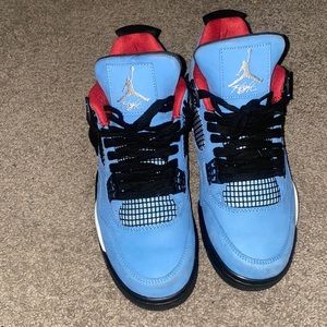 Travis Scott 4s size 10